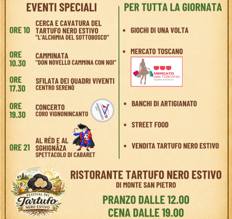 nuova festa di calderino 2026 programma 