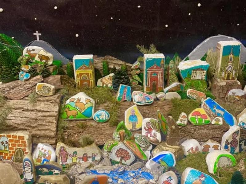 presepe di sassi rioveggio