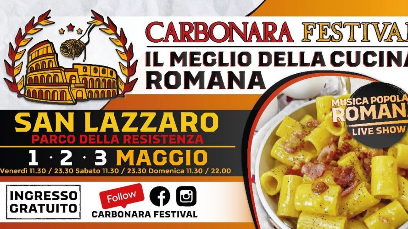 carbonara festival 2026 