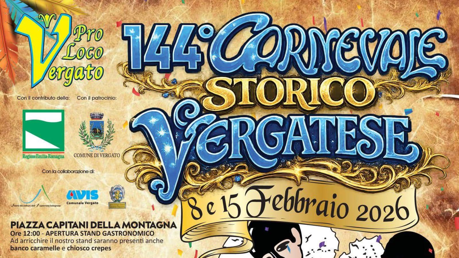 carnevale vergatese 2026 
