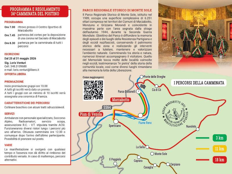 Camminata del postino 2 2026 