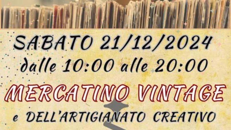 Mercatino vintage e dell'artigianato creativo 