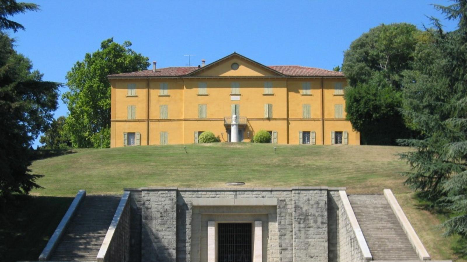 veduta frontale di villa Griffone, Sasso Marconi
