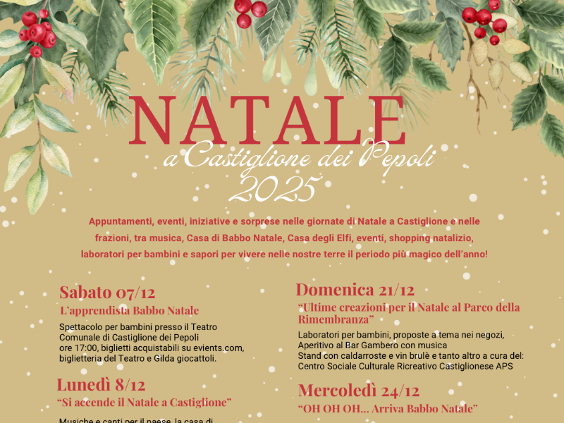 natale a castiglione 2025 