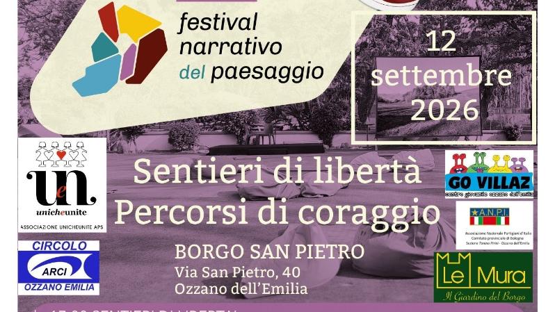 Festival narrativo e del paesaggio -Ozzano dell'Emilia-
