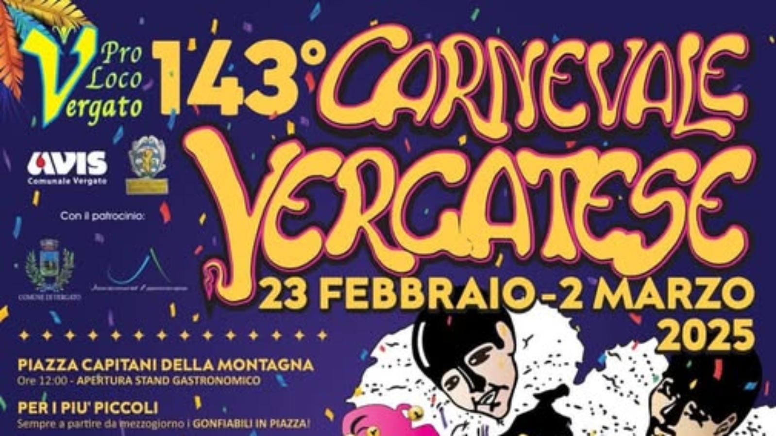 carnevale vergatese 2025 
