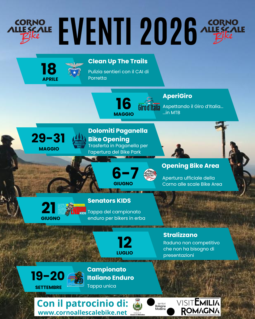 eventi corno bike 2026