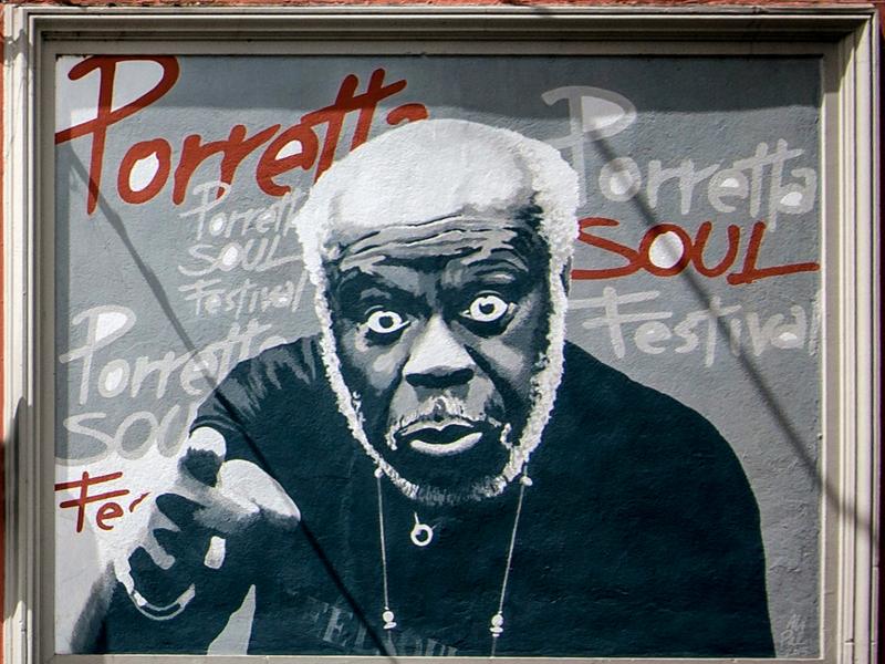 Street Art Alice Palmieri - Rufus Thomas © Porretta SOUL Festival