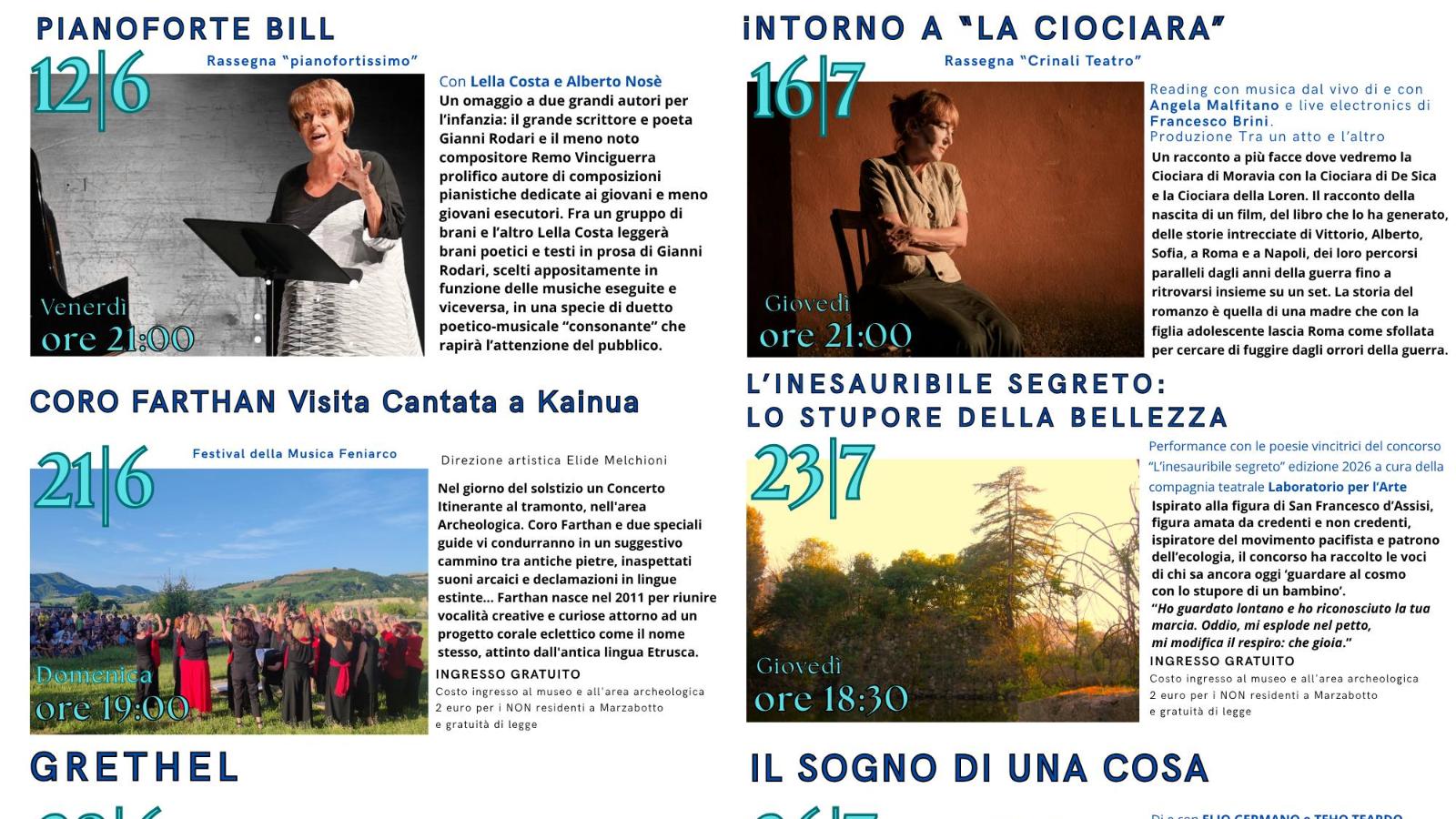 sere d'estate 1 2026 sere d'estate 1 2026