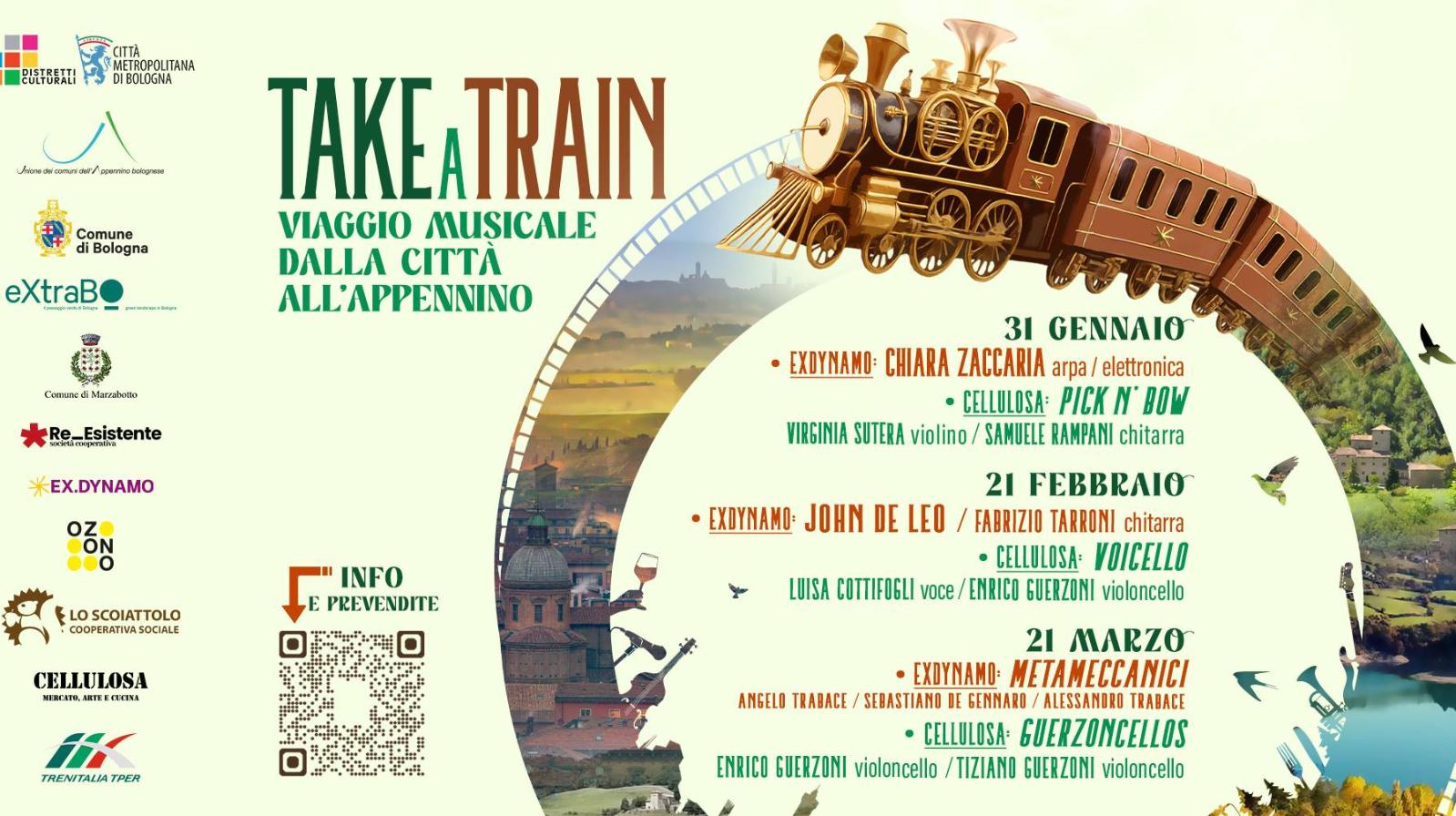 take a train 